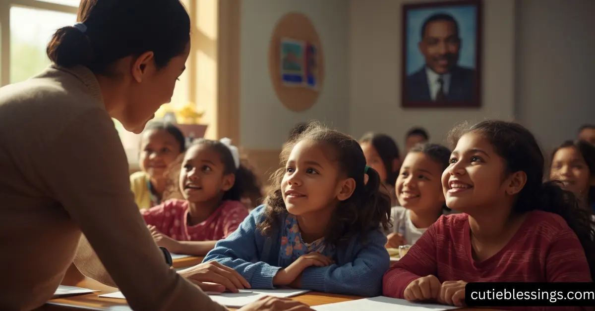 Teaching Hope Through Martin Luther King Jr Day Blessings