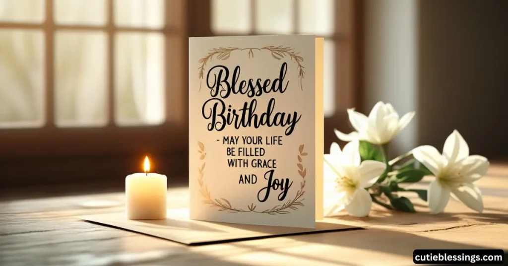 Blessed Birthday Card Messages That Feel Truly Meaningful