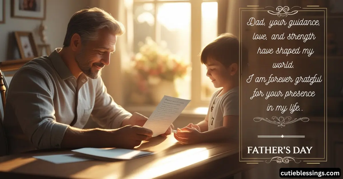 Long Father’s Day Blessings Quotes for Letters or Speeches