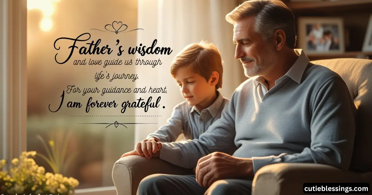 Gratitude & Wisdom Father’s Day Blessings Quotes