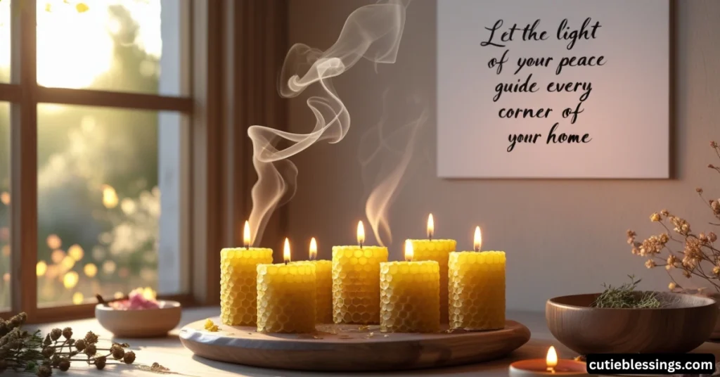 How Blessed Beeswax Candles Bring Peace and Positive Energy
