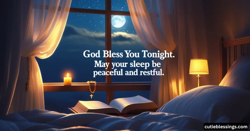 50+ God Bless You Good Night Quotes for Peaceful Sleep
