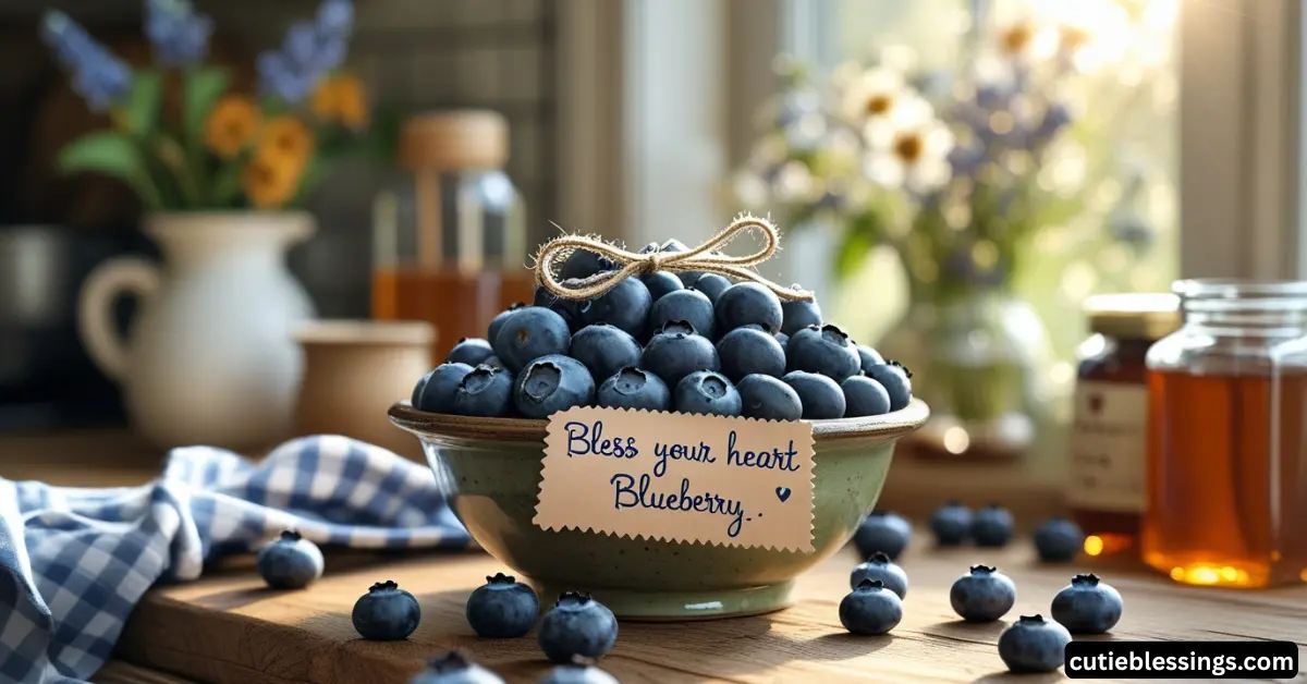 Why “Bless Your Heart Blueberry” Makes People Smile