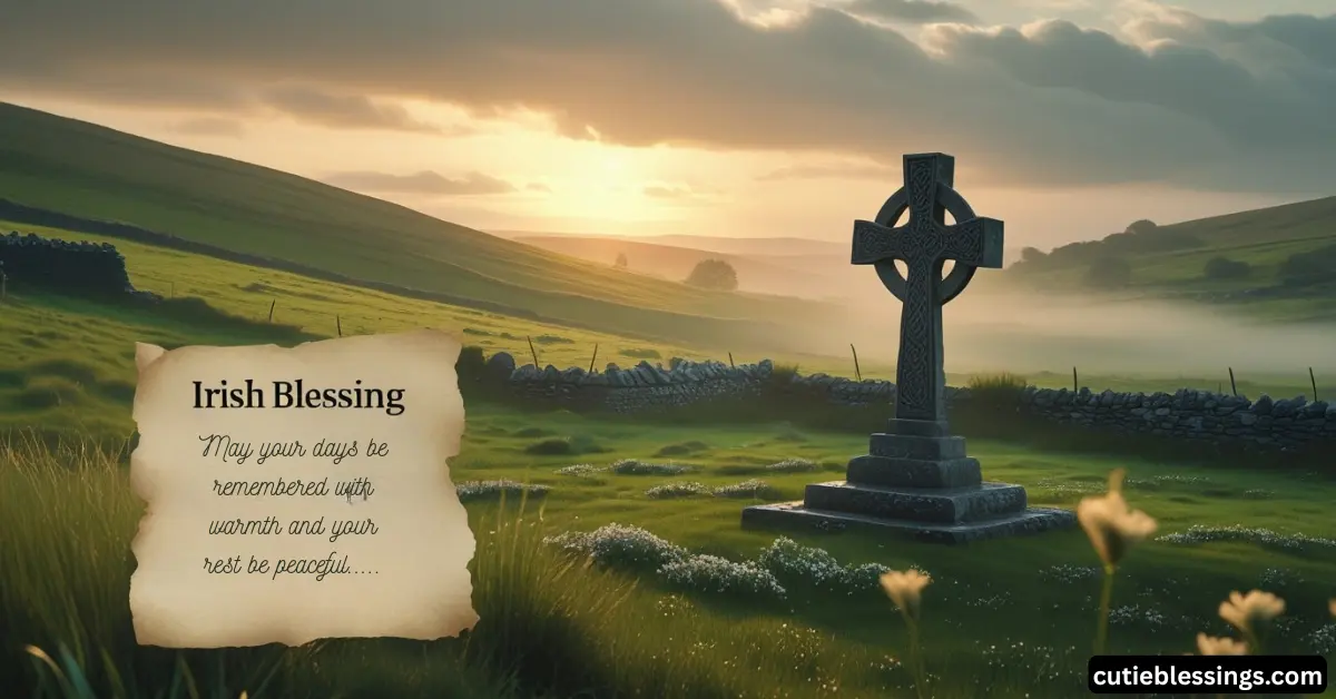 Traditional Irish Blessing Death Quotes