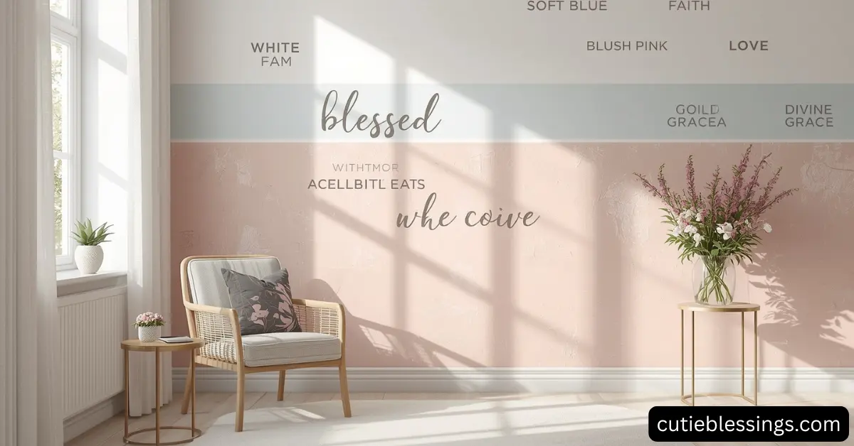 Color Meanings in Blessed Is She Designs
