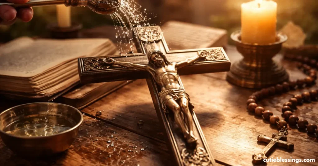 Blessing of Crucifix