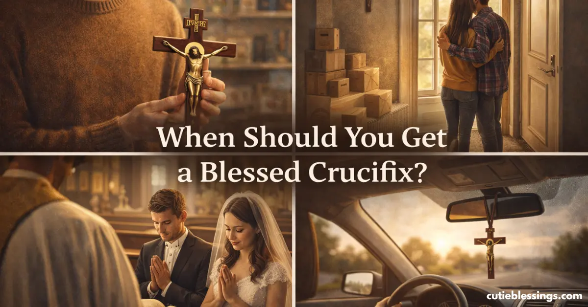 When Should You Get a Crucifix Blessed?