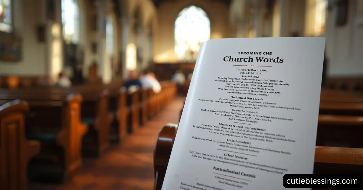 Why the Church Bulletin Is Important