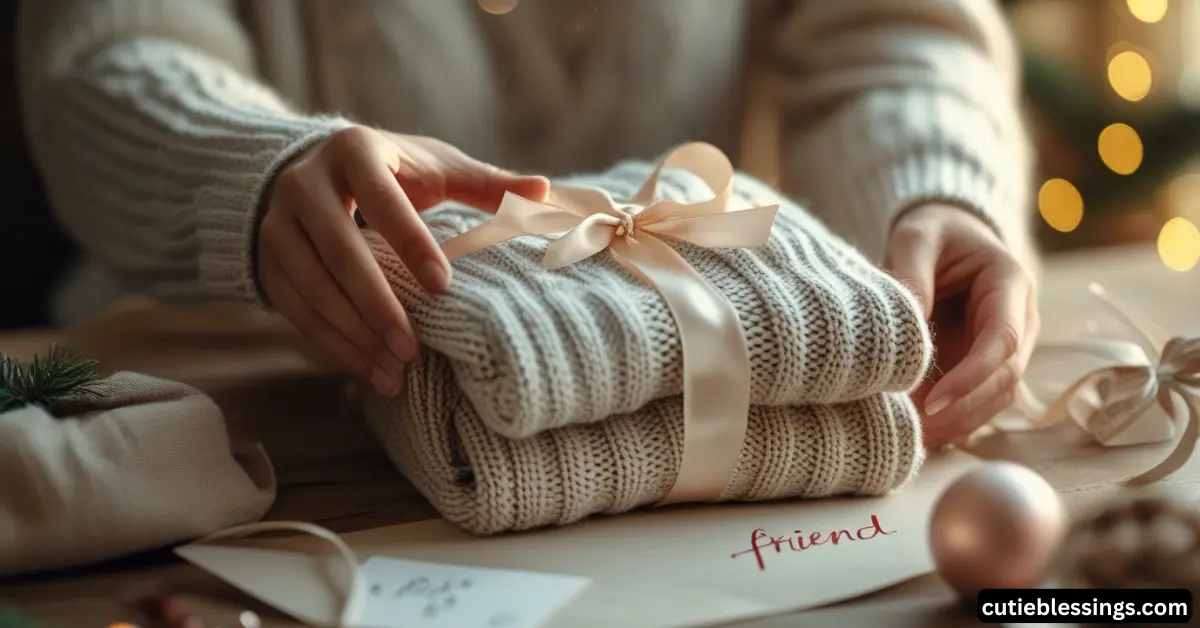 How to Present a Blessed Sweater Thoughtfully