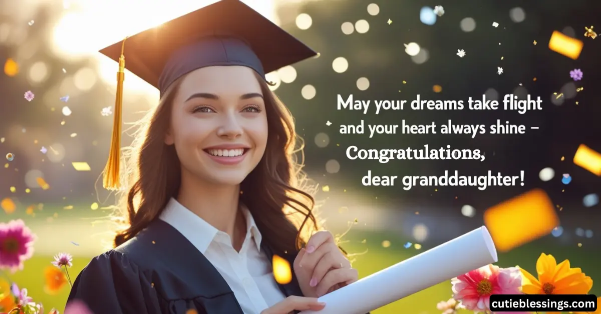 Graduation Blessings for Granddaughter