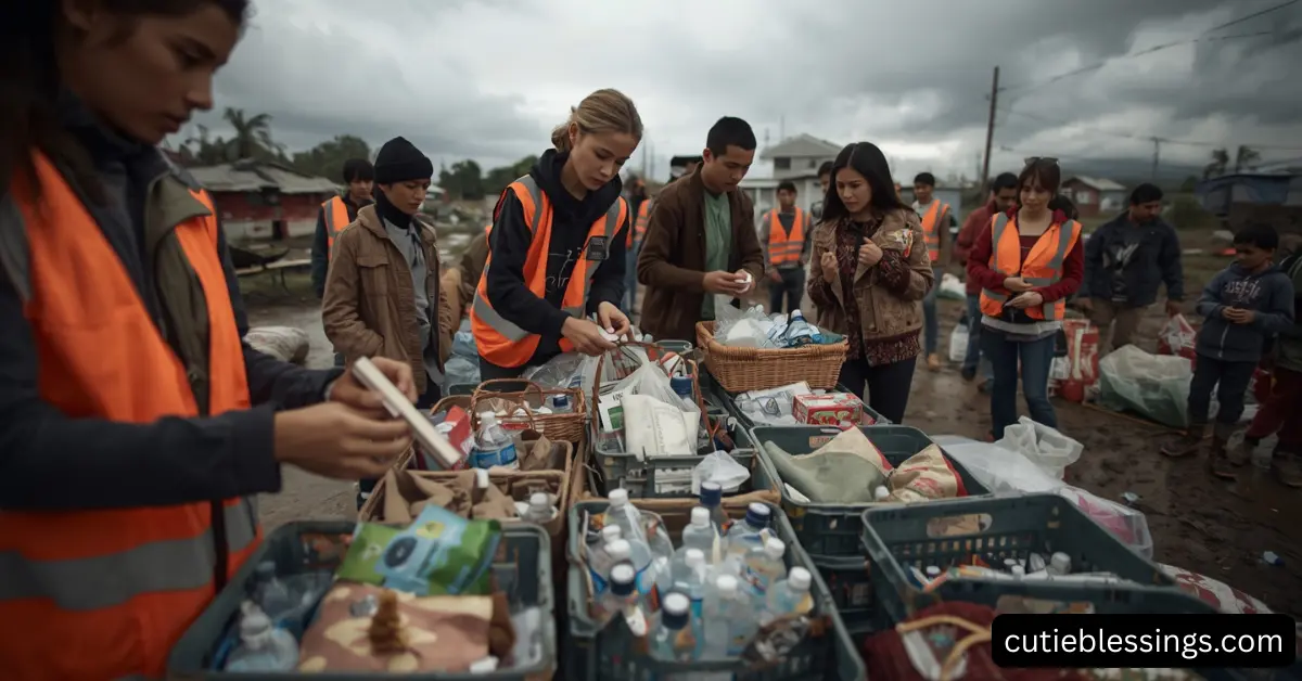 Emergency Relief Blessing Basket