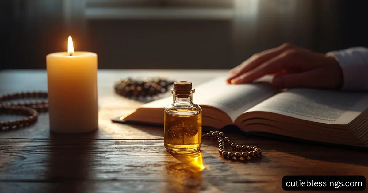 Understanding Holy Oil in Spiritual Practice