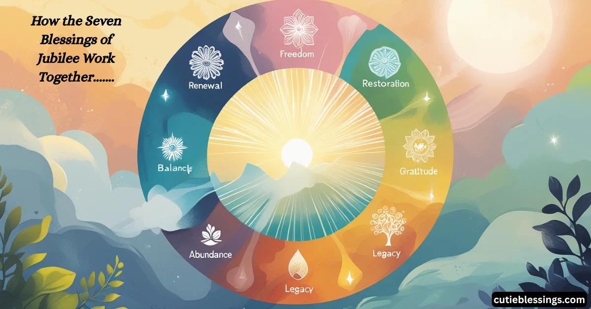 How the Seven Blessings of Jubilee Work Together
