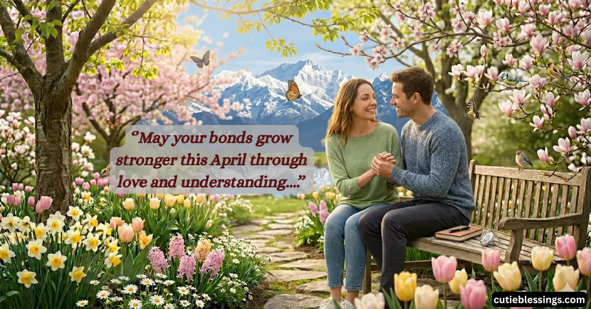 April Blessings for Relationships