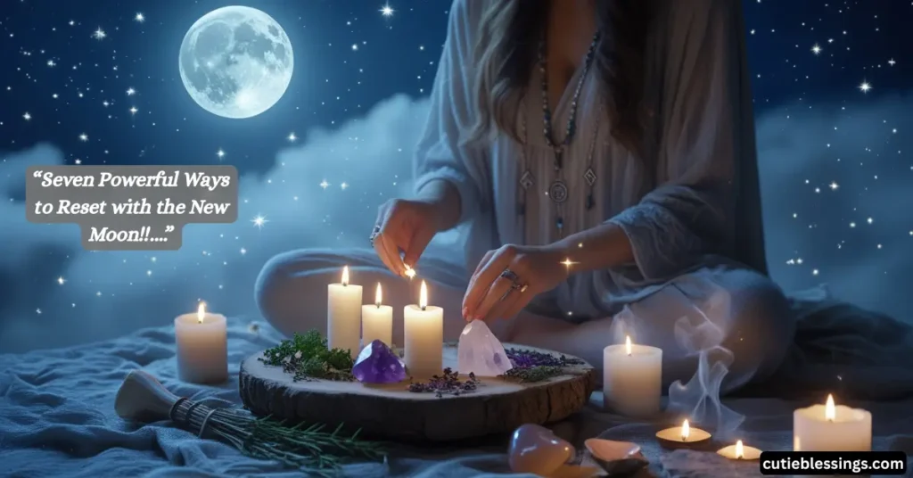 New Moon Blessings: 7 Powerful Rituals for a Fresh Start