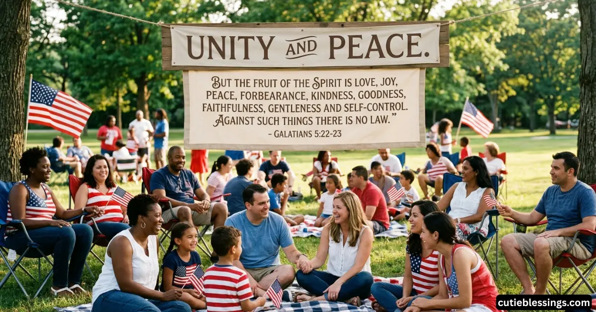 Unity and Peace 4th of July Religious Quotes