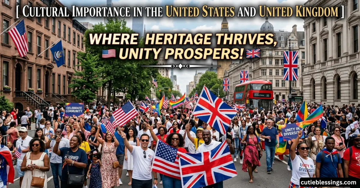Cultural Importance in the United States and United Kingdom