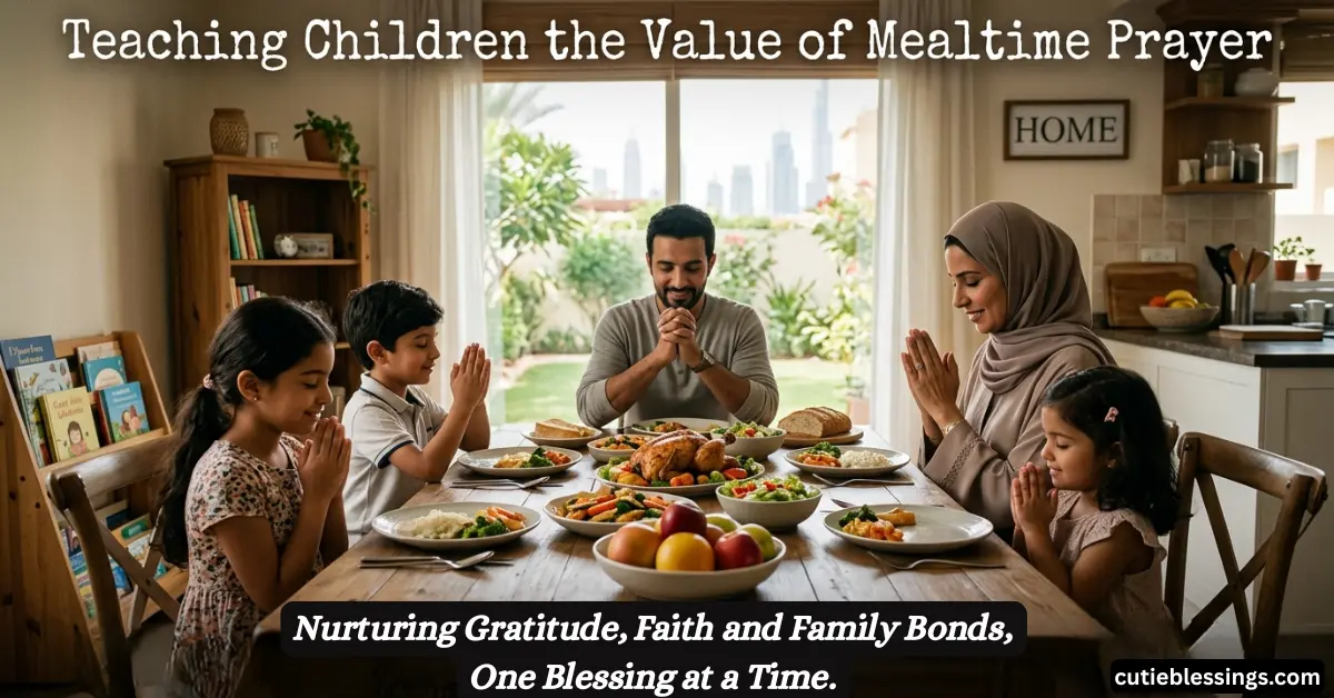 Teaching Children the Value of Mealtime Prayer