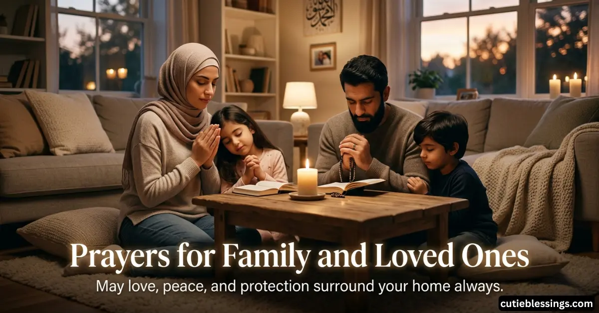 Prayers for Family and Loved Ones