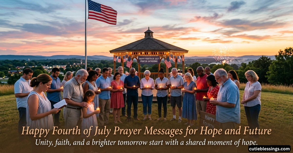 Happy Fourth of July Prayer Messages for Hope and Future