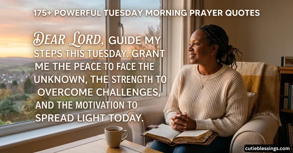 175+ Powerful Tuesday Morning Prayer Quotes for Peace, Strength & Motivation