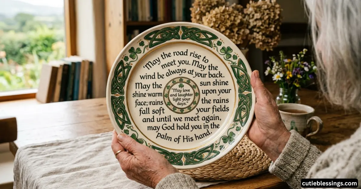 Meaningful Irish Blessing Quotes for Plates