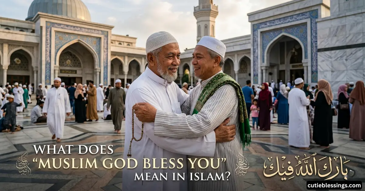 What Does “Muslim God Bless You” Mean in Islam?