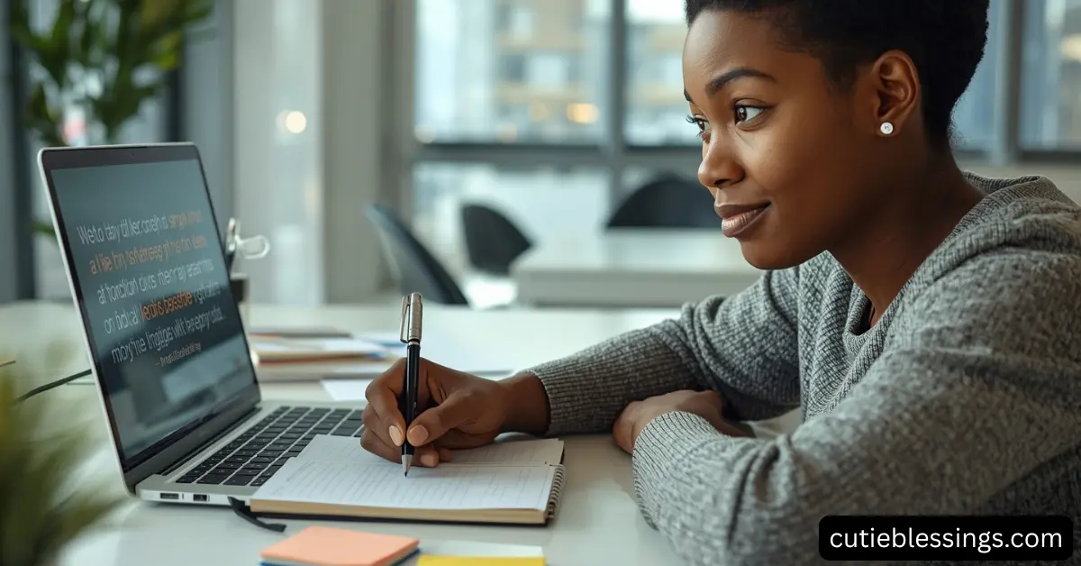 Key Elements of a Powerful SFG Quote