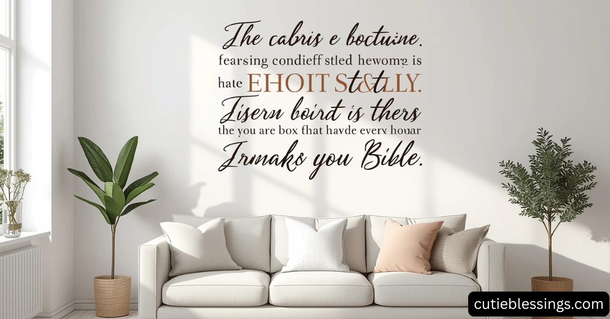 Why Bible Quote Decals Are Trending Now