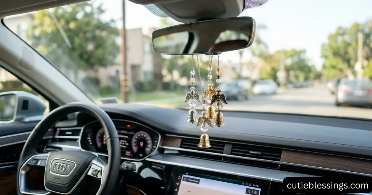 Different Types of Blessing Bell Angel Car Charms