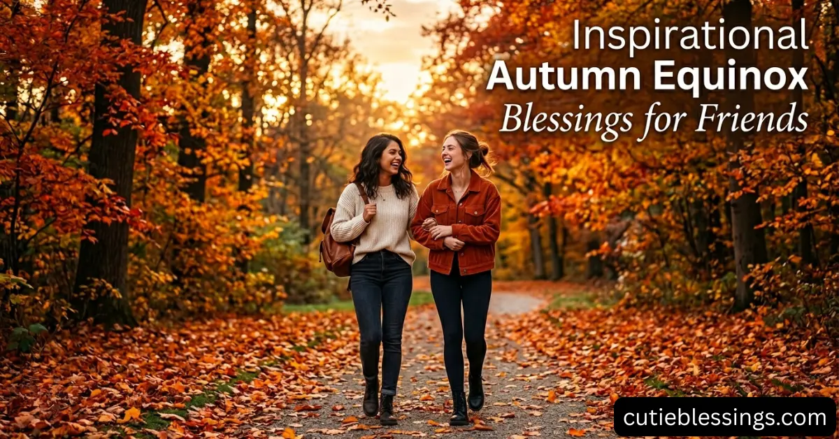Inspirational Autumn Equinox Blessings for Friends