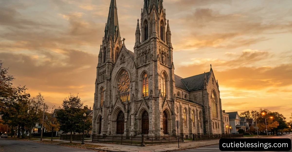 Overview of Blessed Sacrament Church Syracuse NY