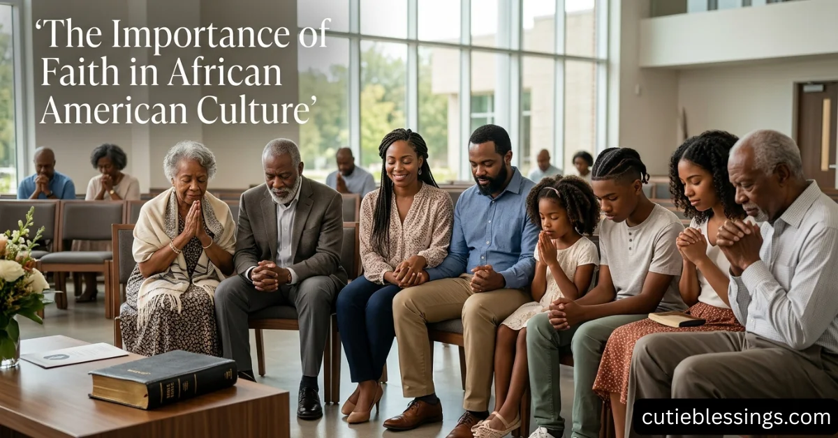 The Importance of Faith in African American Culture