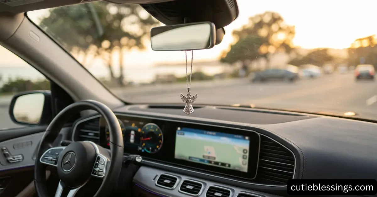 The Spiritual Meaning Behind Angel Car Charms