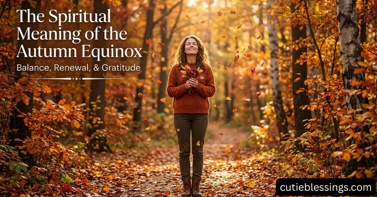 The Spiritual Meaning of the Autumn Equinox
