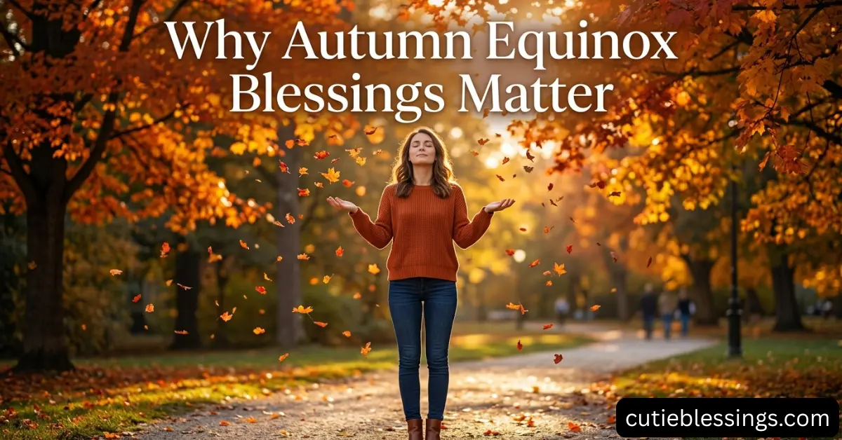 Why Autumn Equinox Blessings Matter