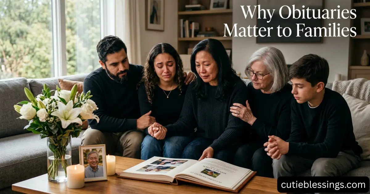 Why Obituaries Matter to Families