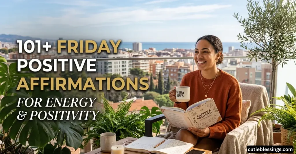 101+ Friday Positive Affirmations for Energy & Positivity