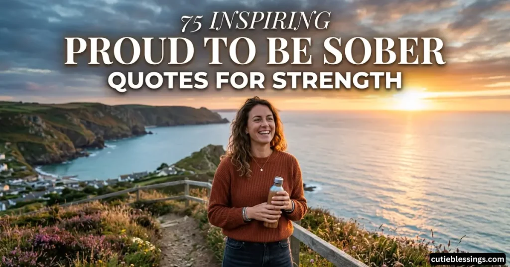 75 Inspiring Proud to Be Sober Quotes for Strength