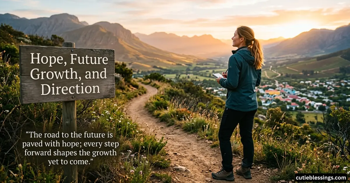 Hope, Future Growth, and Direction