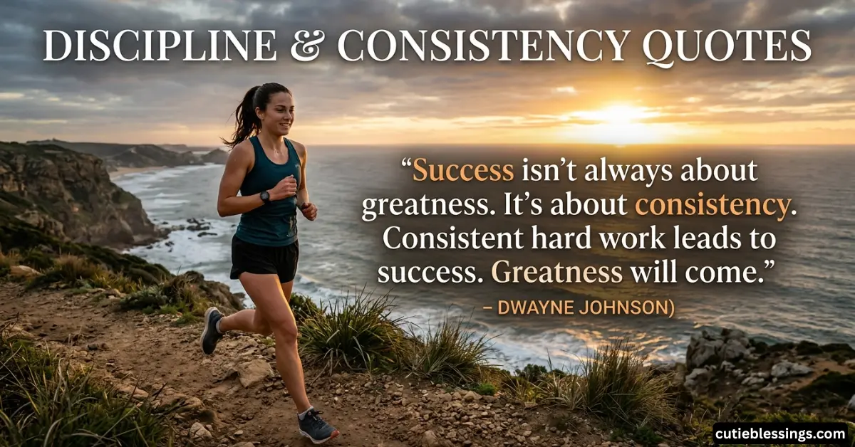 Discipline and Consistency Quotes