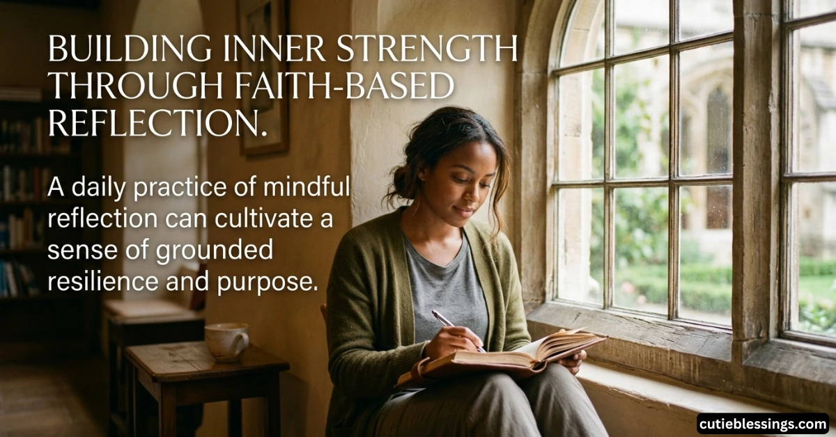 Building Inner Strength Through Faith-Based Reflection
