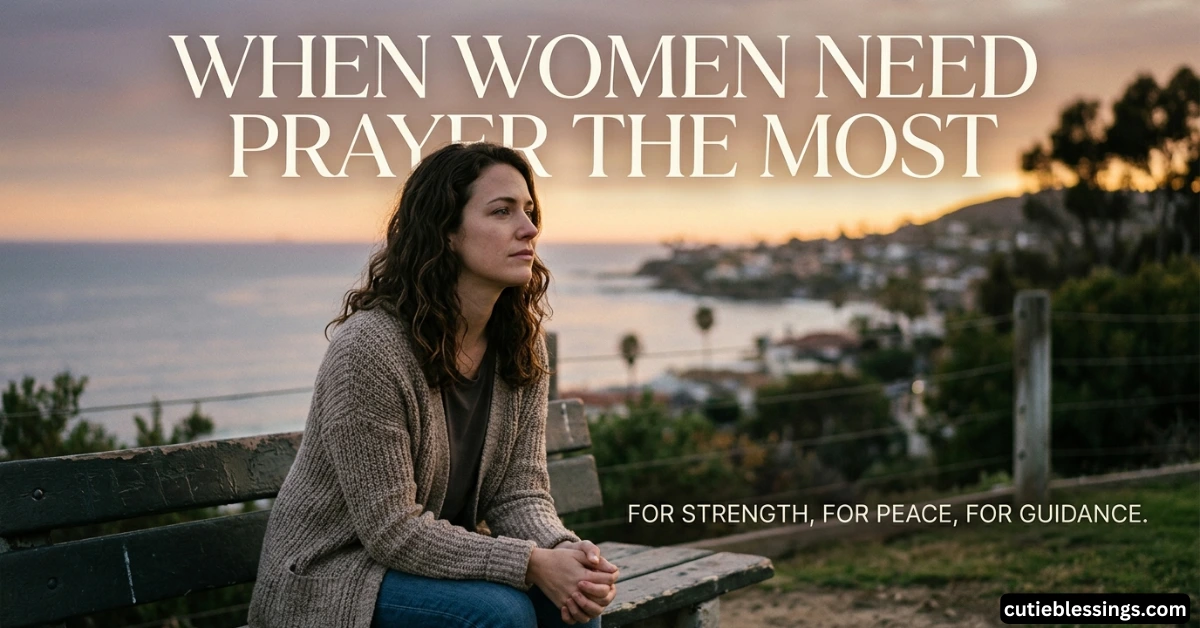 When Women Need Prayer the Most