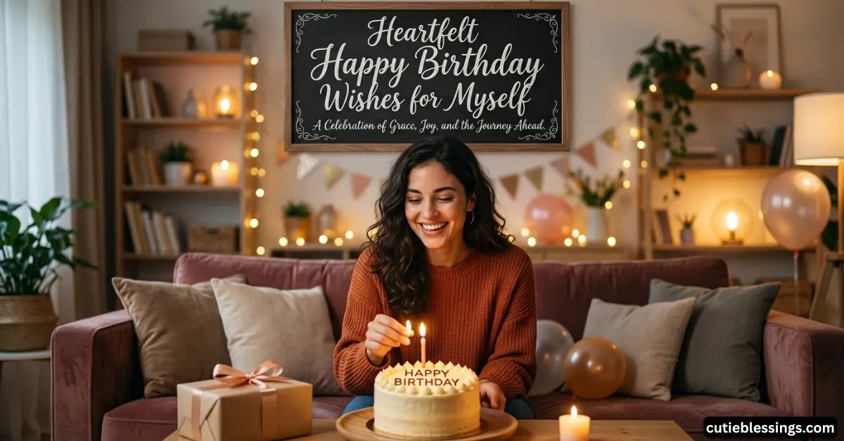 Heartfelt Happy Birthday Wishes for Myself
