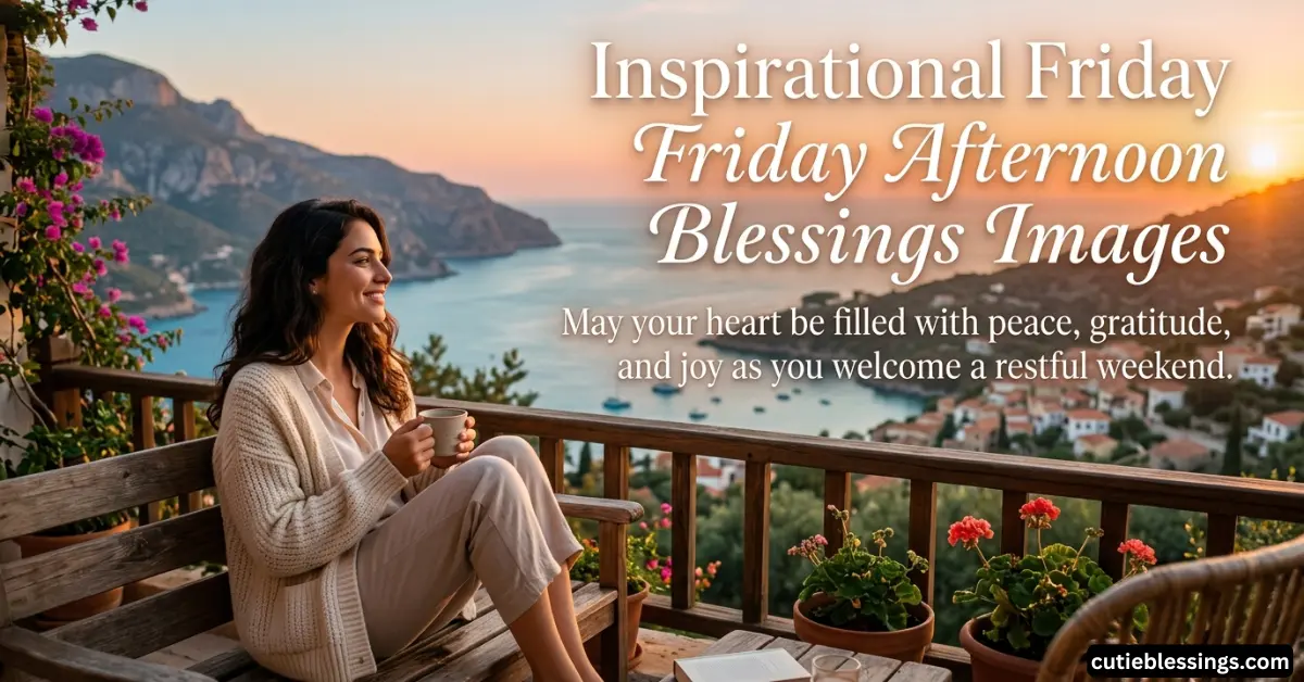 Inspirational Friday Afternoon Blessings Images