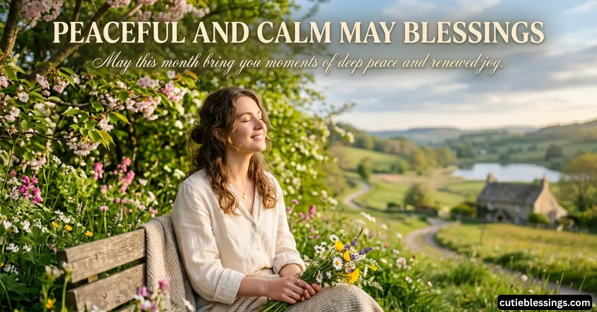Peaceful and Calm May Blessings