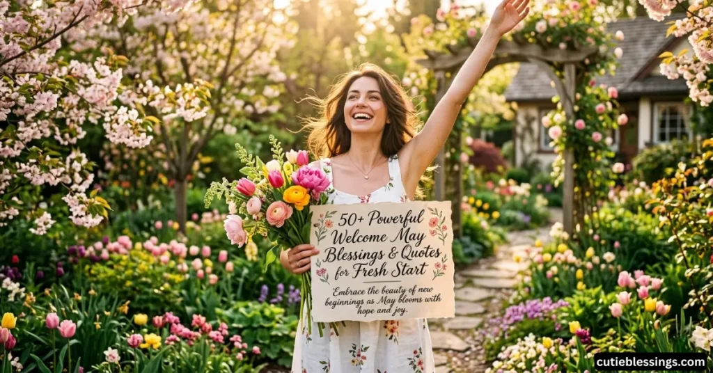 50+ Powerful Welcome May Blessings & Quotes for Fresh Start