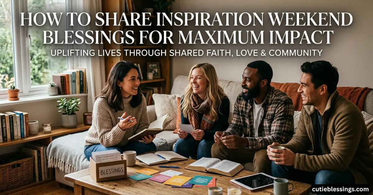 Inspiration Weekend Blessings