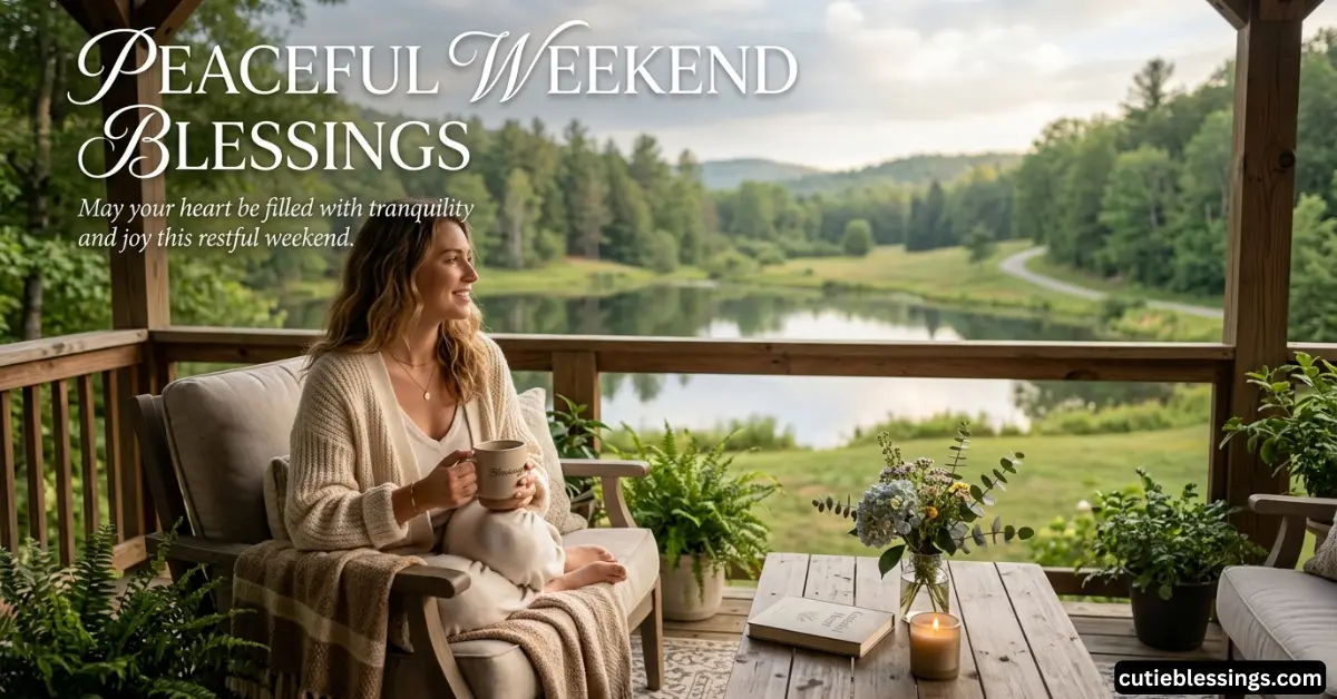 Peaceful Weekend Blessings