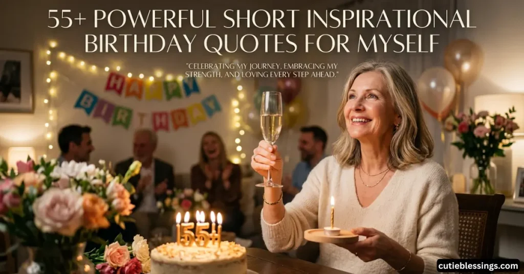 55+ Powerful Short Inspirational Birthday Quotes for Myself